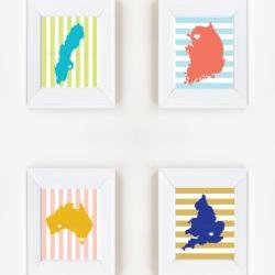 5x7 Country Prints