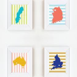 8x10 Custom Country Print